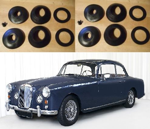 FRONT BRAKE CALIPER REPAIR SEALS KITS x2 (Alvis TD21 {Ser.2}, TE21 & TF21) (From Apr 62- 67)