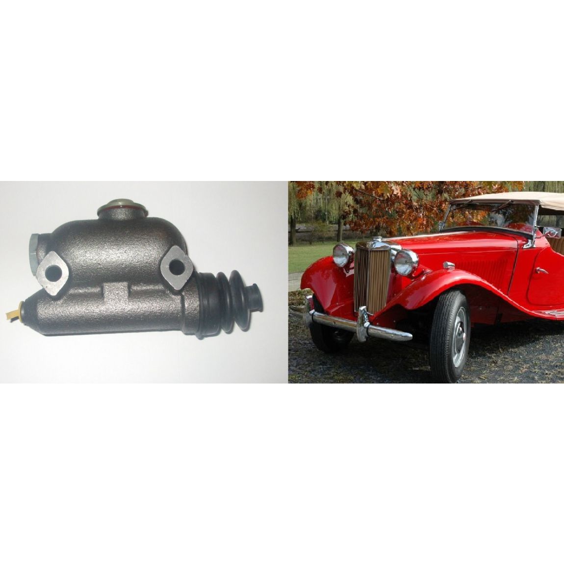 BRAKE MASTER CYLINDER (MG TD & TF)  (1950- 55)