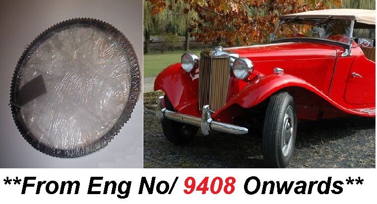 STARTER RING GEAR (MG TD & TF) (** See Eng No/ **) (From 1951- 55)   