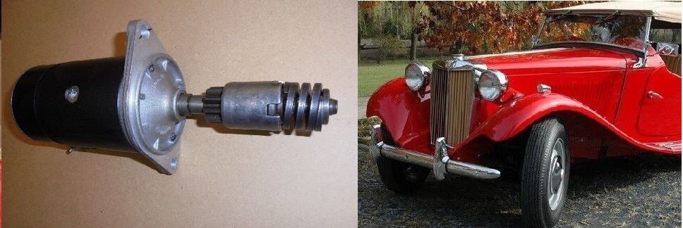 STARTER MOTOR (MG TD TF) (1950- 55)