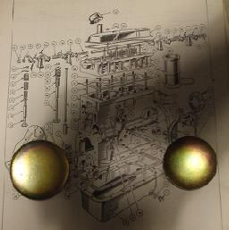 CORE PLUG ENGINE SET (Triumph TR4a) (1965- 67) 