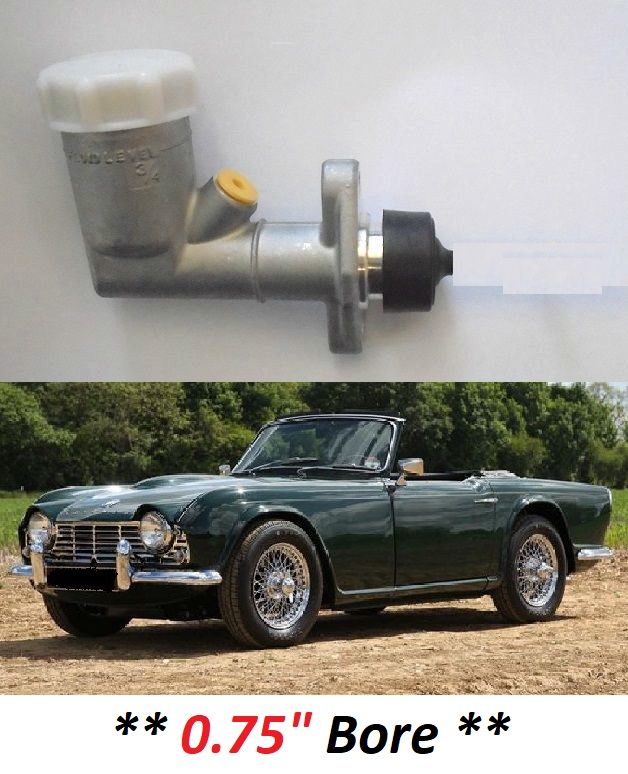CLUTCH MASTER CYLINDER x1 (Triumph TR4a) (1965- 67) 
