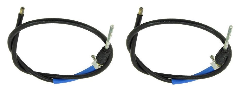 HANDBRAKE CABLES REAR x2 (Triumph TR4A TR5 TR6) (1965- 76)