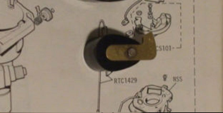 ROTOR ARM (Triumph TR5 TR6) 