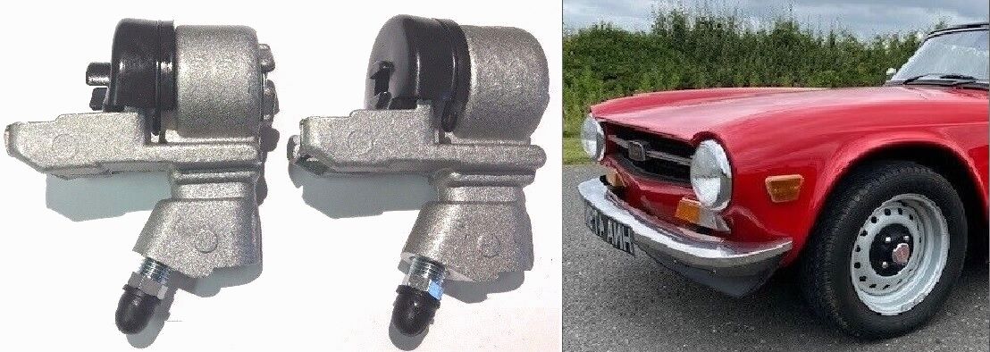 REAR BRAKE WHEEL CYLINDERS x2 (Triumph TR4a TR5 TR6) (1965- 76)