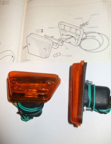 SIDE LIGHT MARKER ASSEMBLY x2 (Triumph TR6)