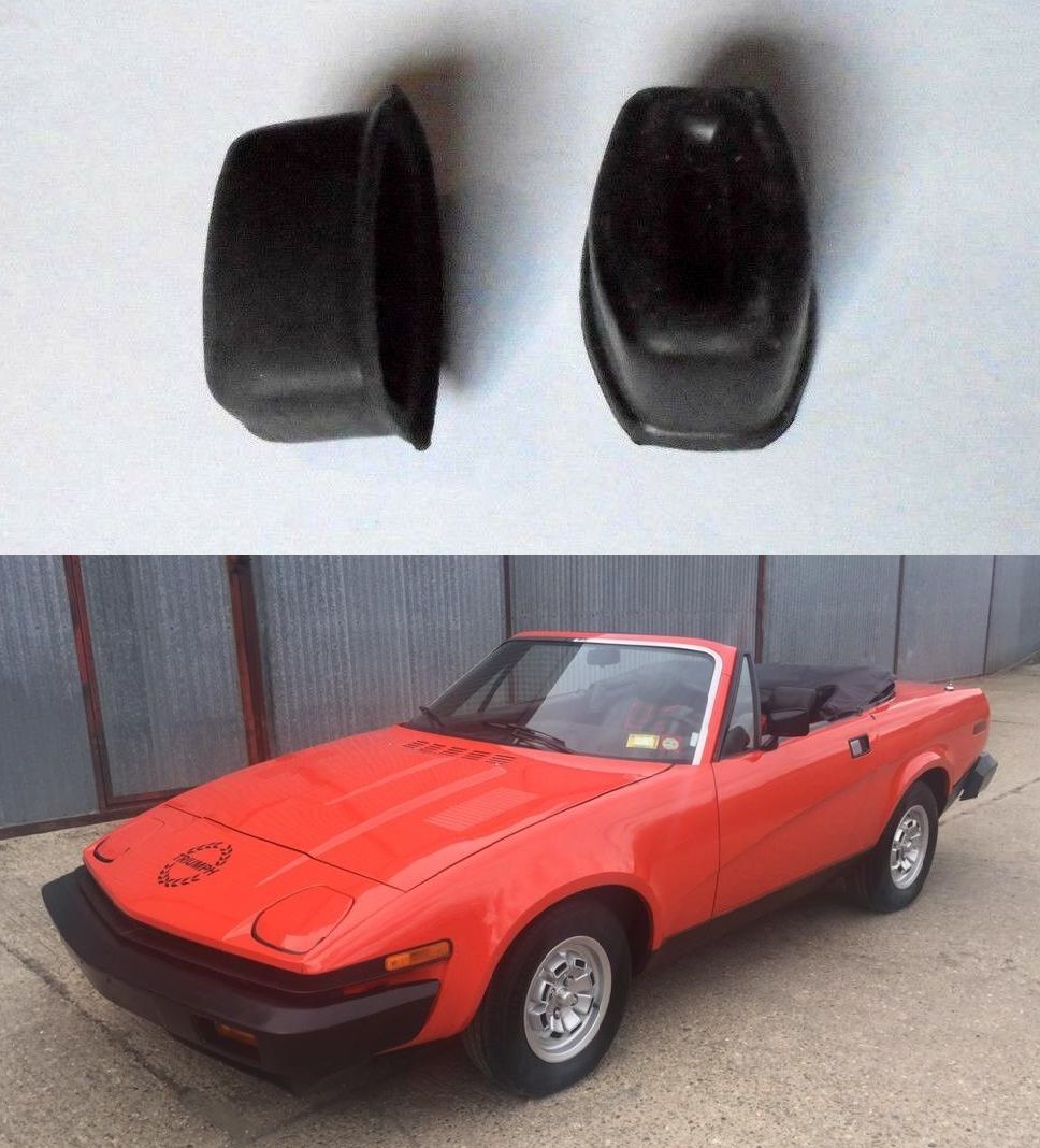 REAR BRAKE WHEEL CYLINDER GAITERS x2 (Triumph TR7 & TR8) (1975- 81) 