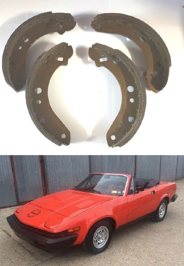 REAR BRAKE SHOES SET (Triumph TR7 {5 Speed & Auto} & TR8) (1975- 81) 