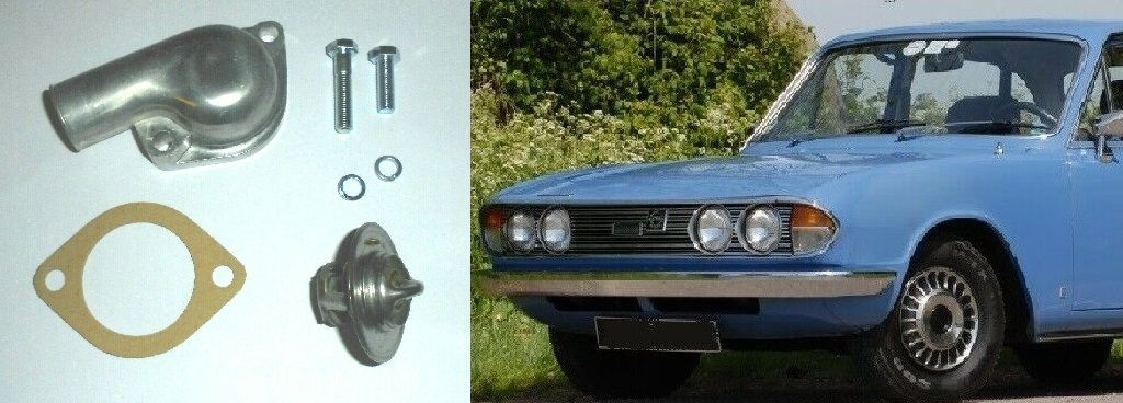 THERMOSTAT, HOUSING, GASKET & BOLTS KIT (Triumph 2000 & 2500 Saloon) (1963- 77) 