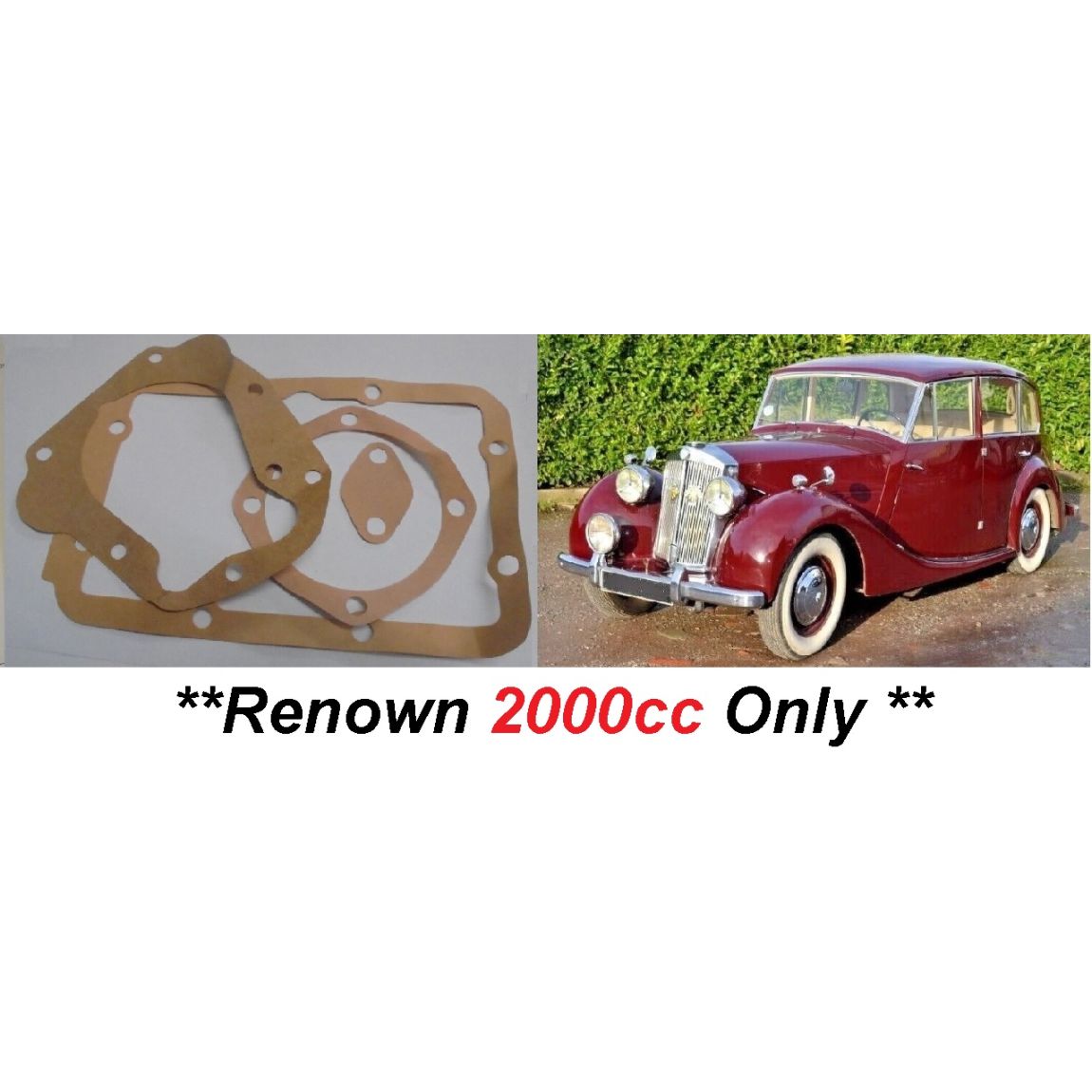 GEARBOX GASKET SET (Triumph Renown) (**2088cc Only**) (1949- 54) 