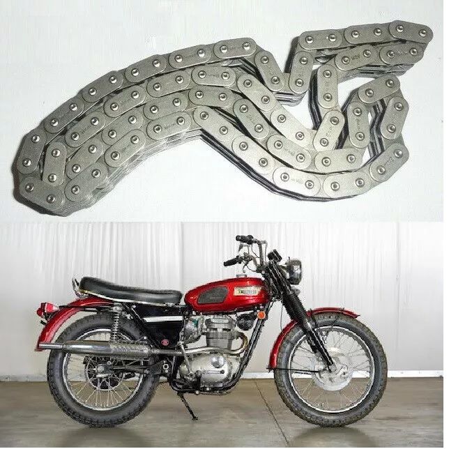 PRIMARY DRIVE CHAIN (Triumph TR25 TR25W TR25SS Trophy) (250cc) (4 Stroke) (1968-72) 
