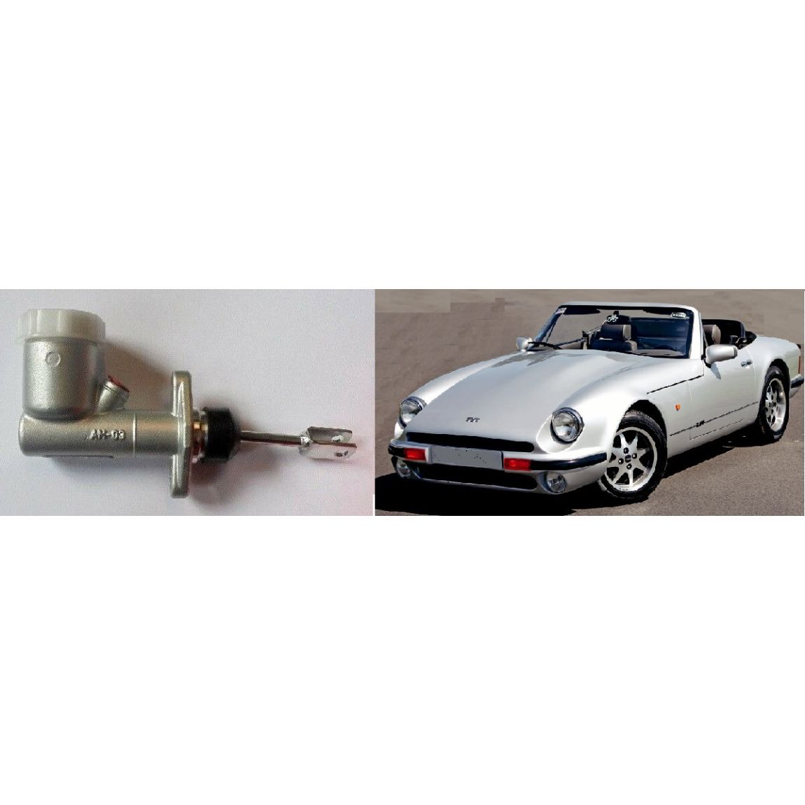 CLUTCH MASTER CYLINDER x1 (TVR S Series) (S1, S2, S3 & S4) (1986- 94)