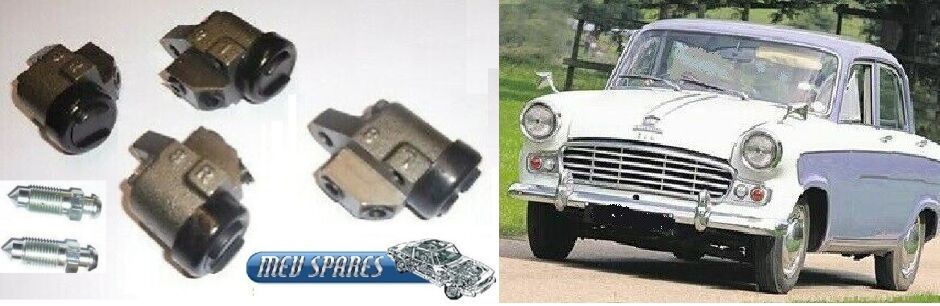 FRONT BRAKE WHEEL CYLINDERS x4 (Standard Vanguard) (Phase.3) (**1955- 61**)