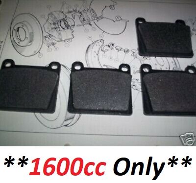 FRONT BRAKE PADS SET (Triumph Vitesse) (1600cc Only) (1962- 66)