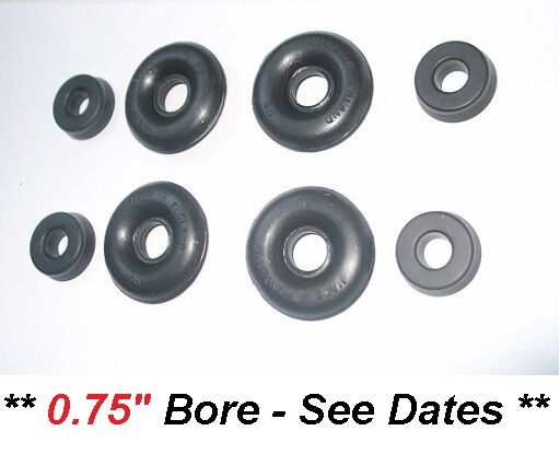 REAR BRAKE WHEEL CYLINDER REPAIR SEALS KITS x2 (Volvo P1800) (**Jun 64- Jun 65**) 