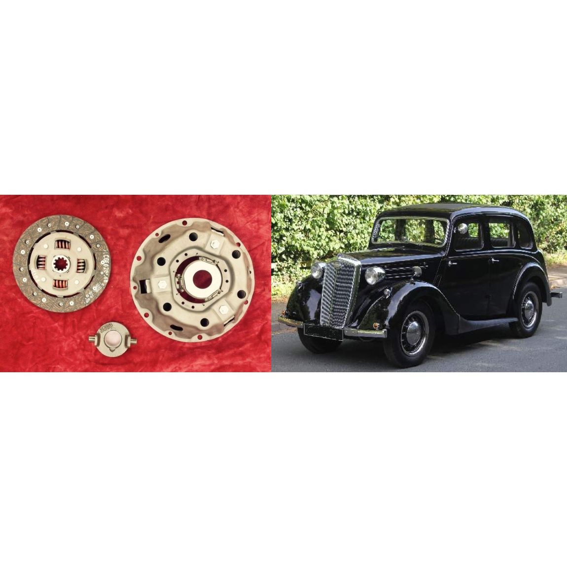 CLUTCH KIT (Wolseley Ten, 10) (1935- 49) 