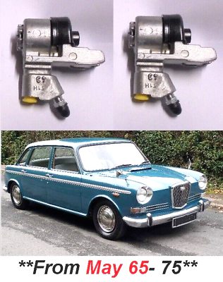 REAR BRAKE WHEEL CYLINDERS x2 (Wolseley 18/85 & Wolseley 6) (**From May 65- 75**) 