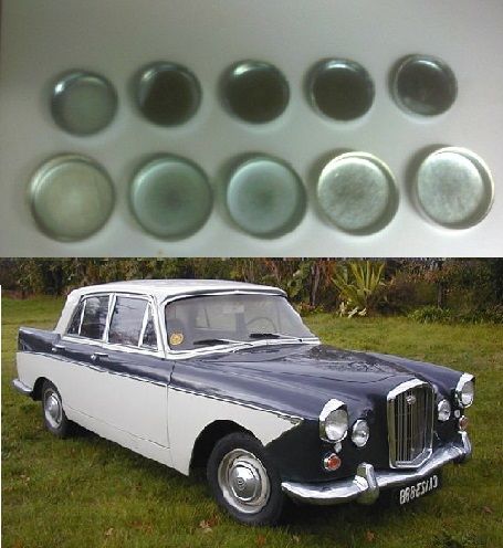 CORE PLUG ENGINE SET (Wolseley 6/99, 6/110) (1959- 68)