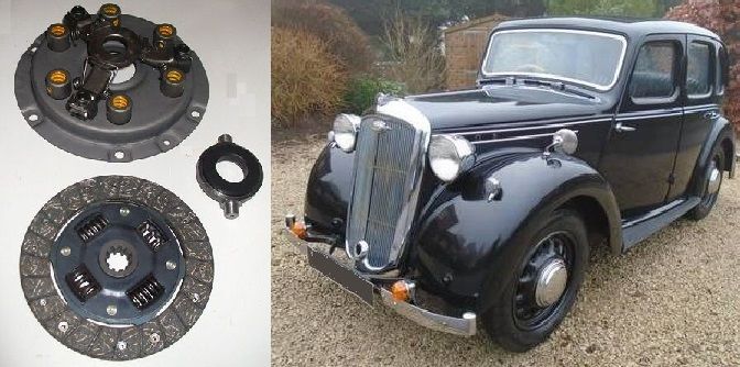 CLUTCH KIT (Wolseley 8, Eight Saloon) (1946- 49)  