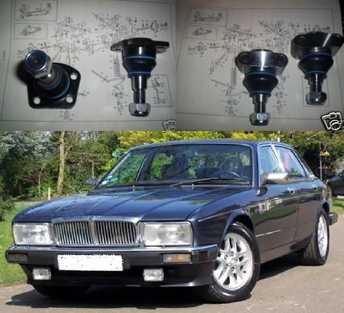 TOP & LOWER BALL JOINTS SET x4 (Jaguar XJ40 XJ XJ6 X300) (1986- 97)  