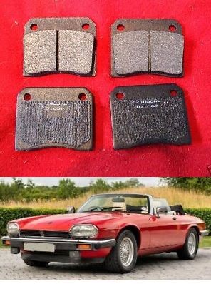 REAR BRAKE PADS SET (Jaguar XJS) (1975- 96)