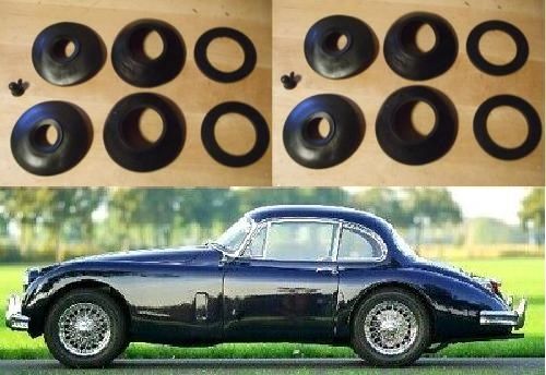 FRONT BRAKE CALIPER REPAIR SEALS KITS x2 (Jaguar XK150) (1957- 61) 