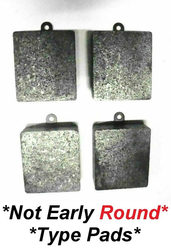 FRONT or REAR BRAKE PADS SET (Jaguar XK150) (1957- 61) 