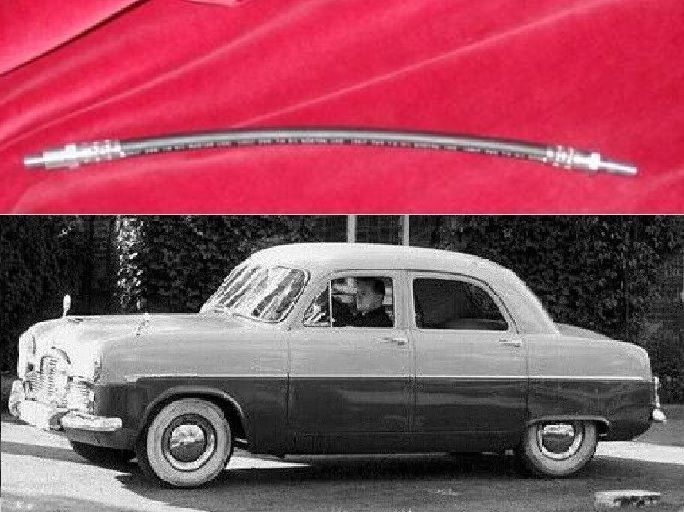 REAR BRAKE HOSE x1 (Ford Zephyr, Zodiac & Consul Mk1) (1951- 55)