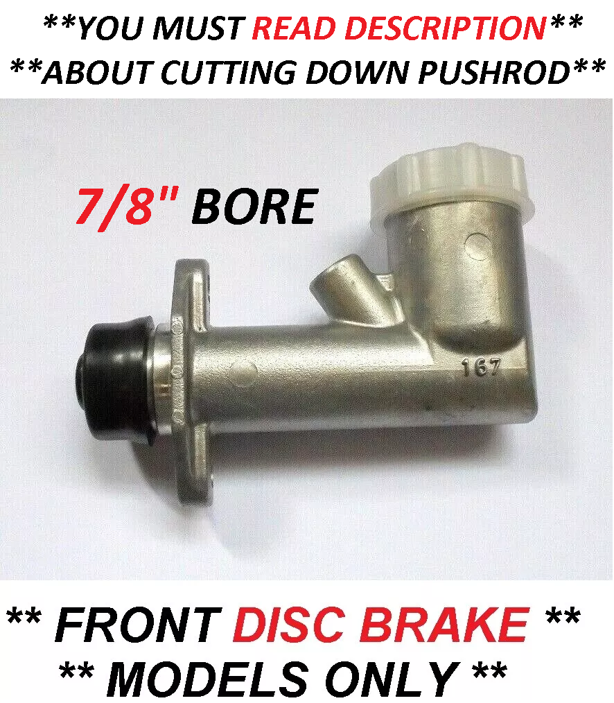 BRAKE MASTER CYLINDER (Ford Consul Mk2) (*** With Front Discs ***) (Sep 60- 62)