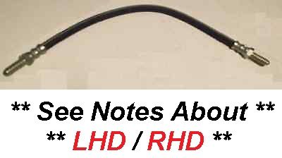 CLUTCH HOSE PIPE x1 (Ford Zephyr Zodiac Mk3) (**All RHD & Late LHD**) (**See Notes**) (1962- 66)