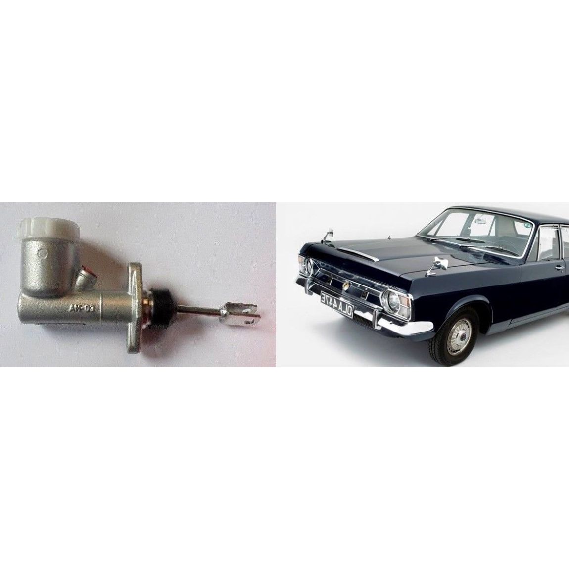 CLUTCH MASTER CYLINDER x1 (Ford Zephyr Mk4) (2.5V6 & 3.0V6) (1966- 72) 