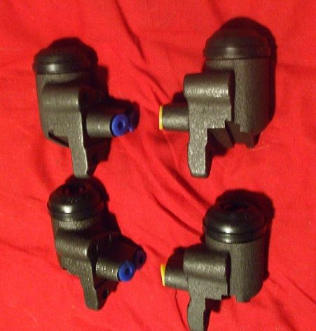 FRONT BRAKE WHEEL CYLINDERS x4 (Morris Oxford) (Ser. 5&6) (1959- 71) 
